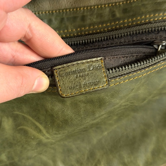 DIOR GAUCHO SADDLE  LARGE HANDBAG Limited edition color - Picture 9 of 15